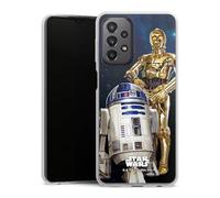 DeinDesign Coque Slim Compatible avec Samsung Galaxy A23 5G Etui Silicone Ultra Fine Coque en Silicone Ultra Fine Star Wars R2D2 Cosmos