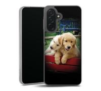 DeinDesign Coque Slim Compatible avec Samsung Galaxy A26 5G Etui Silicone Ultra Fine Coque en Silicone Ultra Fine Chien Golden Retriever Chiot