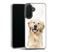 DeinDesign Coque Slim Compatible avec Samsung Galaxy A26 5G Etui Silicone Ultra Fine Coque en Silicone Ultra Fine Chien Golden Retriever Animaux