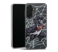 DeinDesign Coque Slim Compatible avec Samsung Galaxy A26 5G Etui Silicone Ultra Fine Coque en Silicone Ultra Fine Marvel Venom Méchant