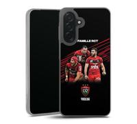 DeinDesign Coque Slim Compatible avec Samsung Galaxy A26 5G Etui Silicone Ultra Fine Coque en Silicone Ultra Fine RC Toulon Produit sous Licence Officielle Rugby Club Toulonnais