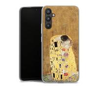 DeinDesign Coque Slim Compatible avec Samsung Galaxy A34 5G Case Ultra Fine Etui Silicone Ultra Fine Klimt ¼uvre d'art Peinture