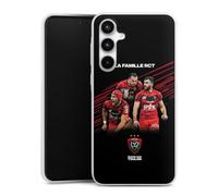DeinDesign Coque Slim Compatible avec Samsung Galaxy A35 5G Etui Silicone Ultra Fine Coque en Silicone Ultra Fine RC Toulon Produit sous Licence Officielle Rugby Club Toulonnais