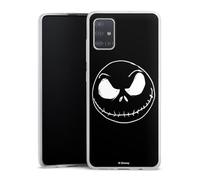 DeinDesign Coque Slim Compatible avec Samsung Galaxy A51 Etui Silicone Ultra Fine Coque en Silicone Ultra Fine L'Étrange Noël de Monsieur Jack Disney Crâne