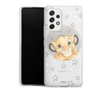 DeinDesign Coque Slim Compatible avec Samsung Galaxy A53 5G Etui Silicone Ultra Fine Coque en Silicone Ultra Fine Simba Disney Le Roi Lion
