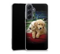DeinDesign Coque Slim Compatible avec Samsung Galaxy A55 5G Etui Silicone Ultra Fine Coque en Silicone Ultra Fine Chien Golden Retriever Chiot
