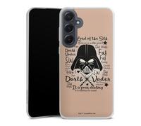 DeinDesign Coque Slim Compatible avec Samsung Galaxy A55 5G Etui Silicone Ultra Fine Coque en Silicone Ultra Fine Papa Darth Vader Star Wars