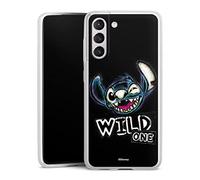 DeinDesign Coque Slim Compatible avec Samsung Galaxy S21 FE 5G Etui Silicone Ultra Fine Coque en Silicone Ultra Fine Lilo & Stitch Produit sous Licence Officielle Disney
