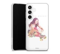 DeinDesign Coque Slim Compatible avec Samsung Galaxy S24 FE 5G Etui Silicone Ultra Fine Coque en Silicone Ultra Fine Soy Luna Produit sous Licence Officielle Disney