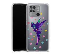 DeinDesign Coque Slim Compatible avec Xiaomi Redmi 10C Etui Silicone Ultra Fine Coque en Silicone Ultra Fine Fée Clochette Disney Produit sous Licence Officielle