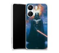 DeinDesign Coque Slim Compatible avec Xiaomi Redmi 13C 4G Etui Silicone Ultra Fine Coque en Silicone Ultra Fine Star Wars Darth Vader Articles pour Fans