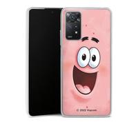 DeinDesign Coque Slim Compatible avec Xiaomi Redmi Note 11 Pro 4G Etui Silicone Ultra Fine Coque en Silicone Ultra Fine Patrick Étoile de mer Bob l'éponge Produit sous Licence Officielle