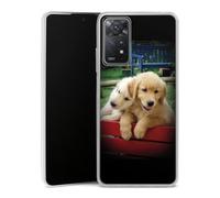 DeinDesign Coque Slim Compatible avec Xiaomi Redmi Note 11 Pro 4G Etui Silicone Ultra Fine Coque en Silicone Ultra Fine Chien Golden Retriever Chiot