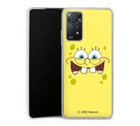 DeinDesign Coque Slim Compatible avec Xiaomi Redmi Note 11 Pro 4G Etui Silicone Ultra Fine Coque en Silicone Ultra Fine Bob l'éponge Produit sous Licence Officielle Enfance