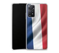 DeinDesign Coque Slim Compatible avec Xiaomi Redmi Note 11 Pro 4G Etui Silicone Ultra Fine Coque en Silicone Ultra Fine Drapeau France Drapeaux
