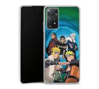 DeinDesign Coque Slim Compatible avec Xiaomi Redmi Note 11 Pro 4G Etui Silicone Ultra Fine Coque en Silicone Ultra Fine Hokage Naruto Shippuden Produit sous Licence Officielle