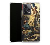 DeinDesign Coque Slim Compatible avec Xiaomi Redmi Note 12 Pro 5G Etui Silicone Ultra Fine Coque en Silicone Ultra Fine France Peinture Révolution