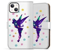 DeinDesign Etui Compatible avec Apple iPhone 13 Etui Folio Etui magnetique Fée Clochette Disney Produit sous Licence Officielle
