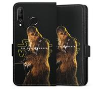 DeinDesign Etui Compatible avec Huawei P30 Lite Premium Etui Folio Etui magnetique Chewbacca Star Wars