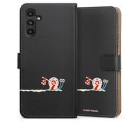 DeinDesign Etui Compatible avec Samsung Galaxy A04s Etui Folio Etui magnetique Gary Bob l'éponge Produit sous Licence Officielle