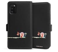 DeinDesign Etui Compatible avec Samsung Galaxy A41 Etui Folio Etui magnetique Gary Bob l'éponge Produit sous Licence Officielle