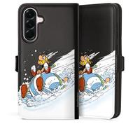 DeinDesign Etui Compatible avec Samsung Galaxy A56 5G Etui Folio Etui magnetique Asterix Obelix Enfance