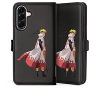 DeinDesign Etui Compatible avec Samsung Galaxy A56 5G Etui Folio Etui magnetique Naruto Shippuden Hokage Sensei