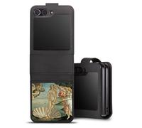 DeinDesign Etui Compatible avec Samsung Galaxy Z Flip 5 Etui Folio Etui magnetique Botticelli Peinture