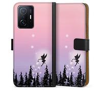 DeinDesign Etui Compatible avec Xiaomi 11T Pro 5G Etui Folio Etui magnetique Disney Fée Clochette Produit sous Licence Officielle