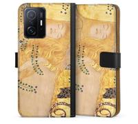 DeinDesign Etui Compatible avec Xiaomi 11T Pro 5G Etui Folio Etui magnetique Klimt ¼uvre d'art Serpents d'eau