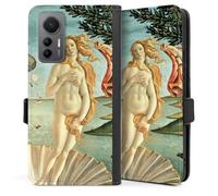 DeinDesign Etui Compatible avec Xiaomi 12 Lite 5G Etui Folio Etui magnetique Botticelli Peinture