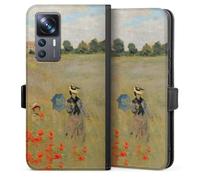 DeinDesign Etui Compatible avec Xiaomi 12T Pro 5G Etui Folio Etui magnetique Peinture ¼uvre d'art Monet