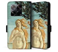 DeinDesign Etui Compatible avec Xiaomi 15 5G Etui Folio Etui magnetique Botticelli Peinture