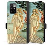 DeinDesign Etui Compatible avec Xiaomi Redmi 10 Etui Folio Etui magnetique Botticelli Peinture