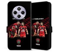 DeinDesign Etui Compatible avec Xiaomi Redmi 14C Etui Folio Etui magnetique RC Toulon Produit sous Licence Officielle Rugby Club Toulonnais