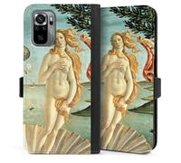 DeinDesign Etui Compatible avec Xiaomi Redmi Note 10S Etui Folio Etui magnetique Botticelli Peinture