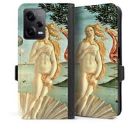 DeinDesign Etui Compatible avec Xiaomi Redmi Note 12 Pro 5G Etui Folio Etui magnetique Botticelli Peinture