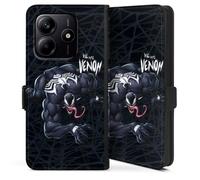 DeinDesign Etui Compatible avec Xiaomi Redmi Note 14 5G Etui Folio Etui magnetique Marvel Venom Spider-Man