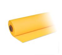 DeinPack 1 rouleau de nappe Airlaid - Jaune - 25 m x 1,2 m - Nappe de qualité supérieure - Rouleau de nappe en papier uni - Idéal pour les fêtes, les mariages, les anniversaires, la décoration et les