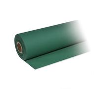 DeinPack 1 rouleau de nappe Airlaid - Vert foncé - 25 m x 1,2 m - Nappe de qualité supérieure - Rouleau de nappe en papier uni - Idéal pour les fêtes, les mariages, les anniversaires, la décoration et