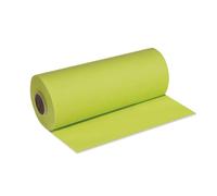 DeinPack Airlaid Lot de 12 rouleaux de chemin de table jaune-vert - 40 cm x 24 m - Chemin de table uni - Perforation tous les 120 cm - Chemin de table de qualité supérieure idéal pour toutes les