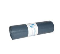 DEISS 10023 Sac-poubelle recyclé - 140 litres, bleu, 20 pièces