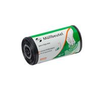 Deiss First Plus Lot de 50 sacs poubelle en polyéthylène basse densité 1A avec fond en étoile cousue Gris 25 l