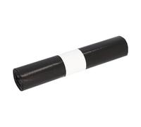DEISS LDPE - Sacs poubelle 35 l - Noir - Rouleau (24 pièces)