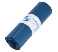 deiss Premium 10717 déchets Sacs, 575 mm x 1000 mm x 0,07 mm, 25 par rouleau, bleu