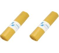 Deiss Premium 13704 Relaxdays Deiss de 70 litres Jaune type 60 (Lot de 2)