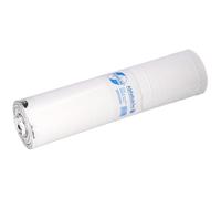 DEISS PREMIUM En polyéthylène basse densité recy e 120 l, blanc, 25 pièces/rouleau