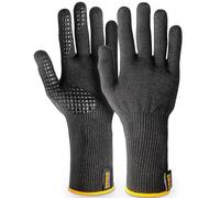 Deiss Pro Gants Anti-Coupure de Qualité Alimentaire, Gants Anti-Coupure pour la Cuisine, les Grillades, le Ménage et le Jardinage - Gants de Protection des Mains de Niveau 5, Manchettes Longues