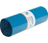 Deiss sac plastique 120l Premium 700x1100mm 82my bleu (paquet de 25 pcs) (10002)