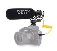 Deity V-Mic D4 Duo Microphone cardioïde à Double Capsule avec Support Antichoc Rycote pour caméscope DSLR Smartphone